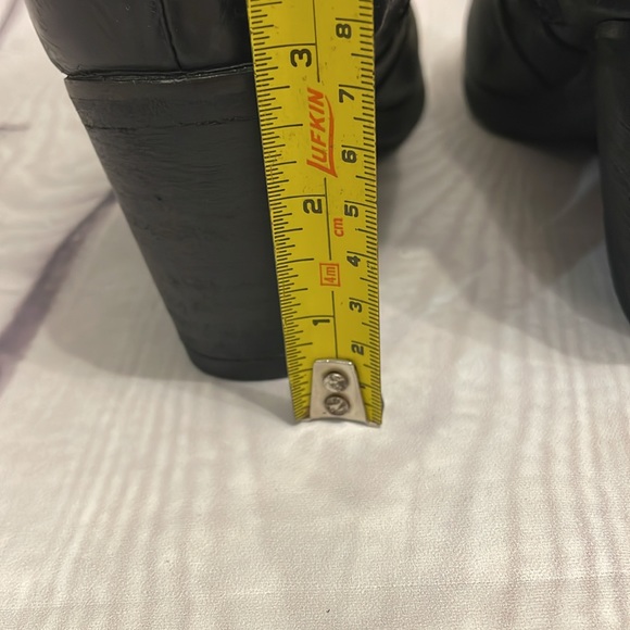 Bussola Matte Black Leather Riding Boots Size EU39=US9 - Picture 7 of 12